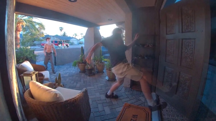 Teen arrested in connection with viral 'door kicking' incident in Phoenix