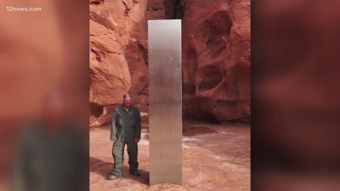 A Mysterious Metal Monolith Was Found In The Utah Desert | Wthr.com