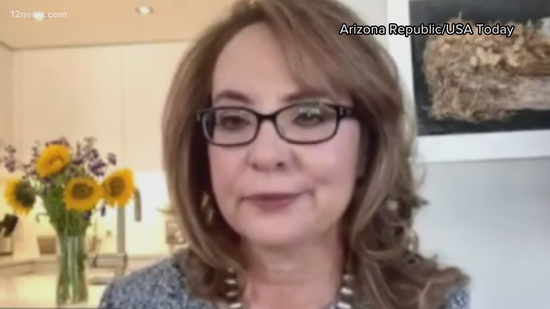 10 years ago this week, a gunman opened fire during a Congressional event outside a grocery store in Tucson. Gabby Giffords reacts to the anniversary.