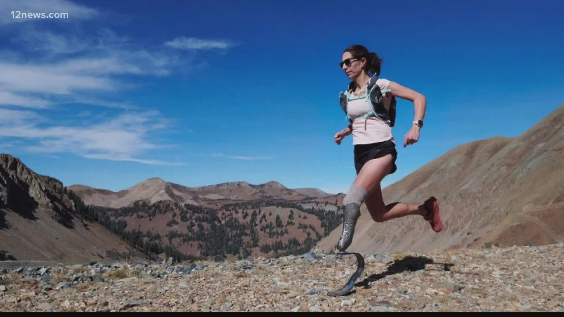 Jacky Hunt Broshma’s dream is nearing reality as she hopes to be the first-ever amputee to complete the Moab 240 Endurance Run.