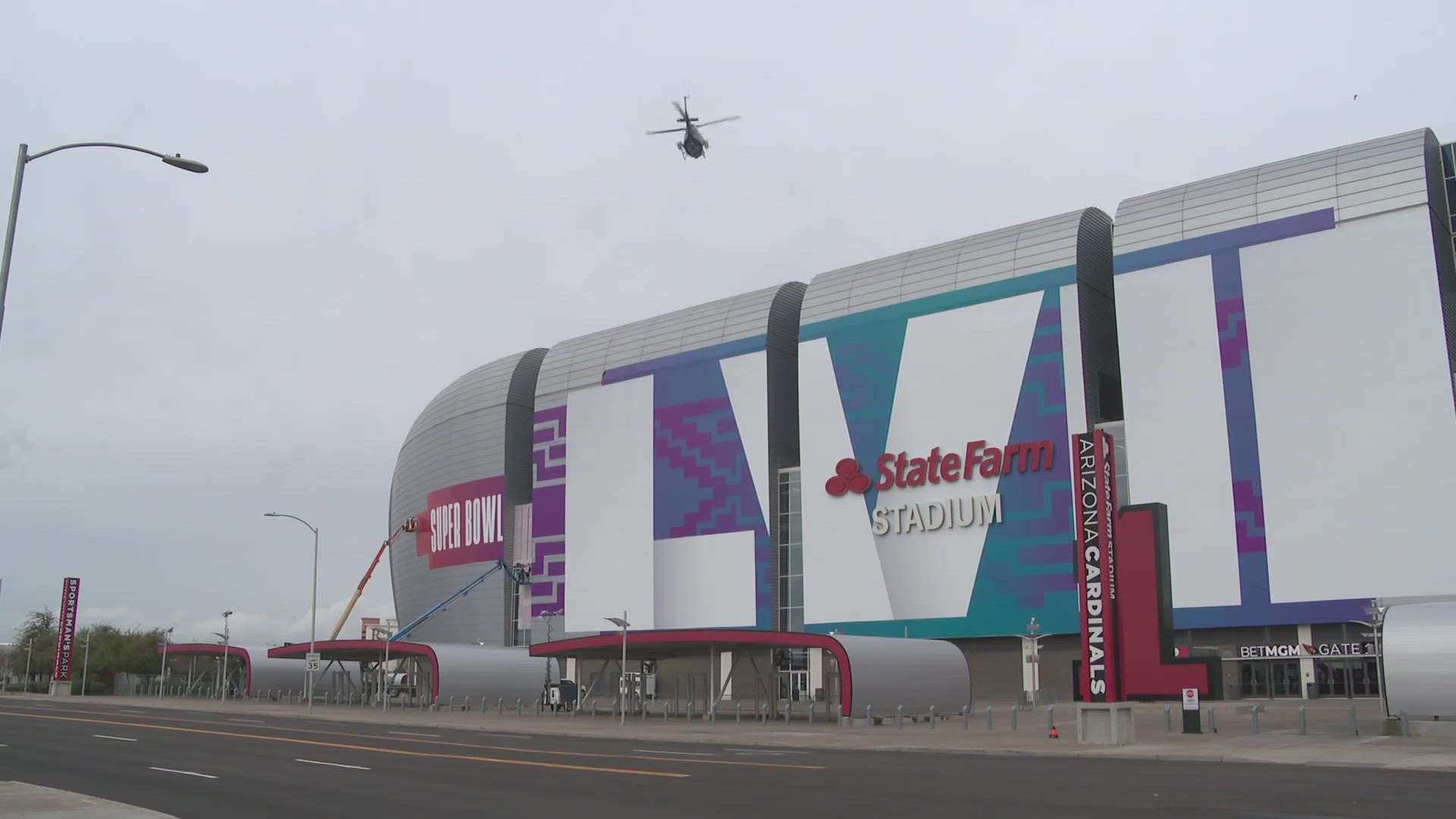 The National Nuclear Security Administration is in charge of protecting the Super Bowl from nuclear attacks by constantly scanning the Valley for radiation.