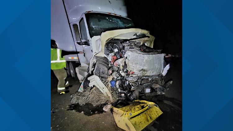 Semi involved in crash along I-10 near Eloy