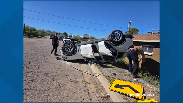 Several vehicles stolen from Phoenix recovered after police pursuit in Tombstone