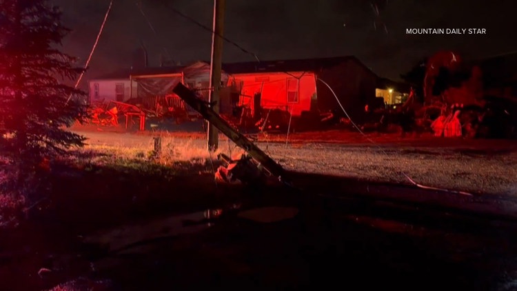 Tornado touches down in Heber, official says