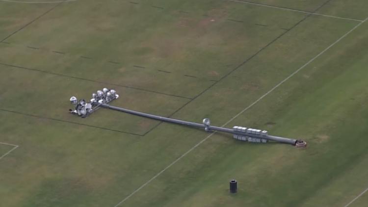 Trees uprooted, light poles knocked down during Mesa storm