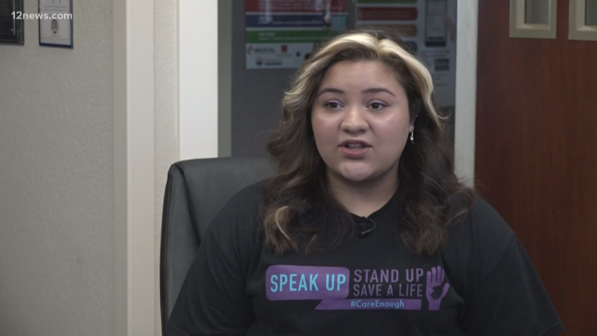 Westview High School senior Grace Martinez has been bullied since kindergarten. Now she's using her experience to help others. Team 12's Trisha Hendricks has the story.