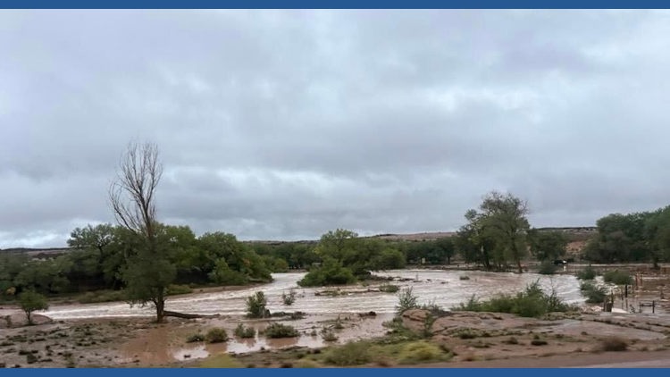 Flooding reported in Chinle