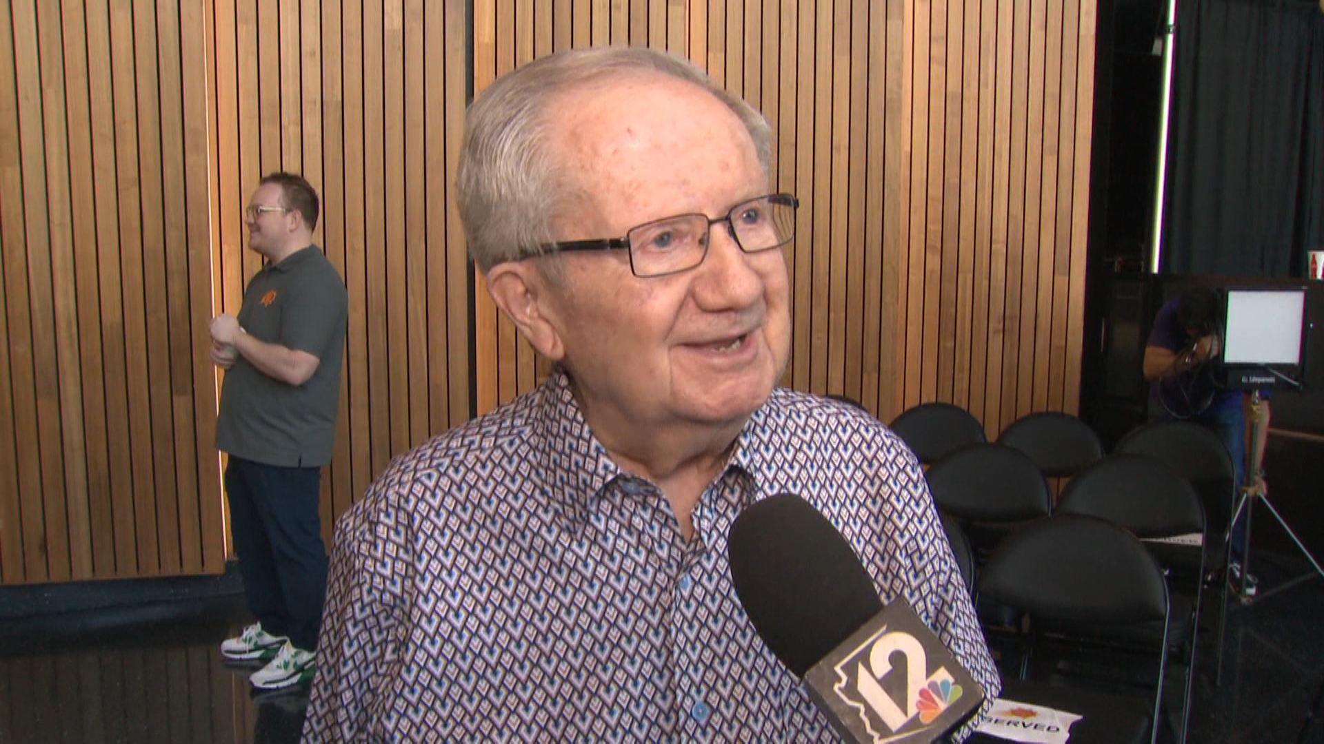 Al McCoy, who grew up in Iowa, retired at the end of the 2023 NBA season, which was his 51st year calling Suns basketball. He passed away Saturday at the age of 91.