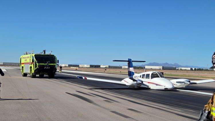 'Harrowing' crash landing at Mesa Gateway Airport