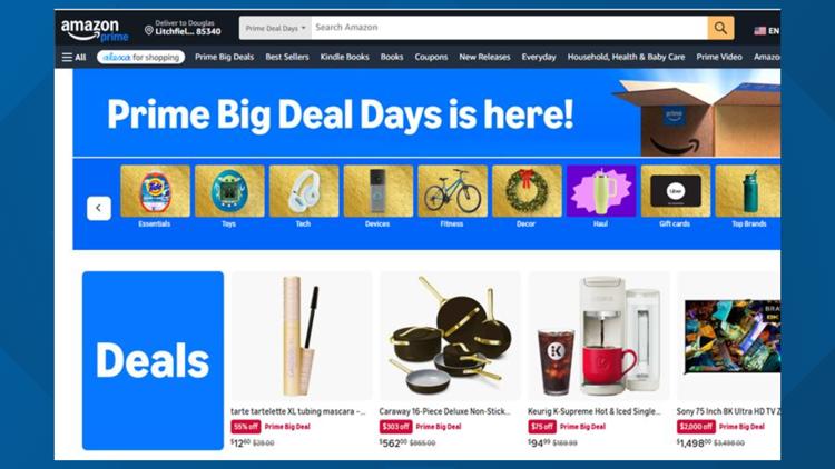 Amazon Prime 'Big Deal Days' arrive as cybercriminals ramp up scams
