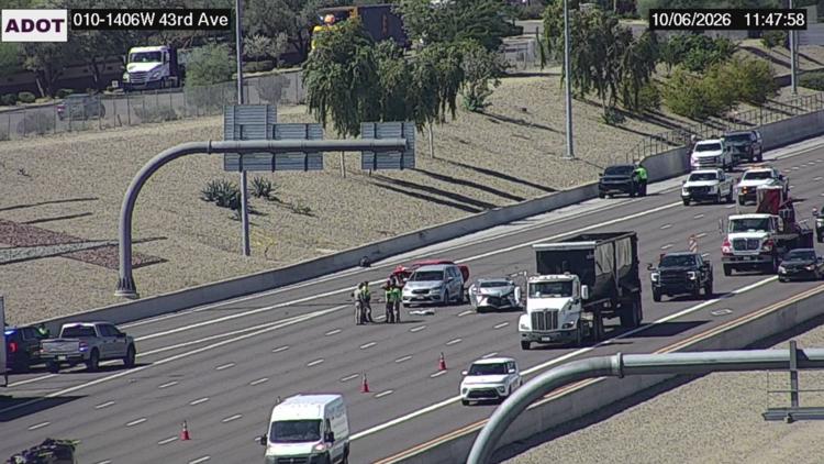 4-year-old child killed in collision on I-10 in Phoenix