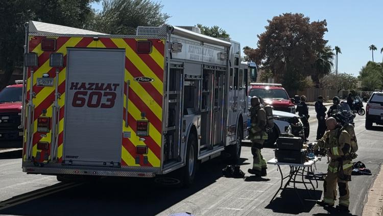 Chemicals found at Scottsdale home prompt hazmat response, DHS called to scene