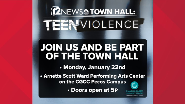 Únase a la conversación con 12News y diferentes panelistas para conocer más sobre la violencia adolescente