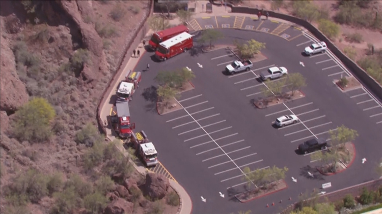 3 hikers rescued from Camelback Mountain in one day