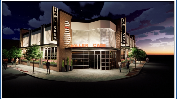 Construction is underway on O.H.S.O.’s duckpin bowling concept in Gilbert