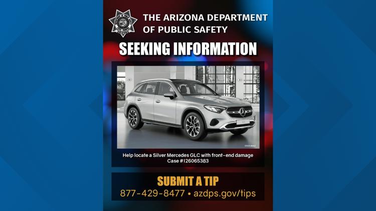 DPS asking for help identifying car in deadly hit-and-run crash on I-17