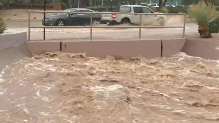 Multiple water rescues reported around the Valley as storms pass through