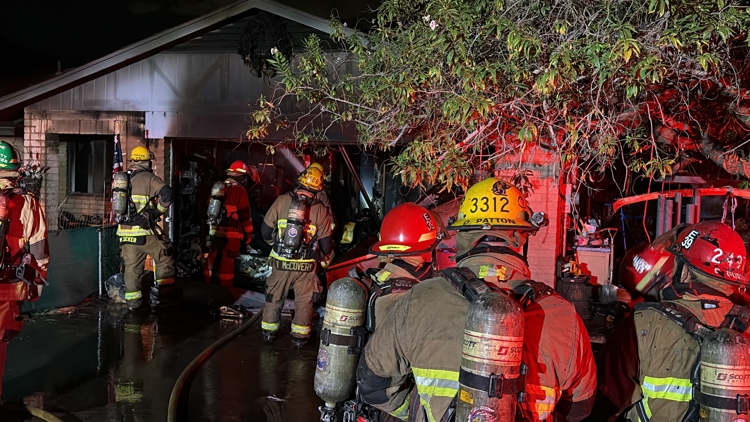 Crews battle early morning house fire in Laveen
