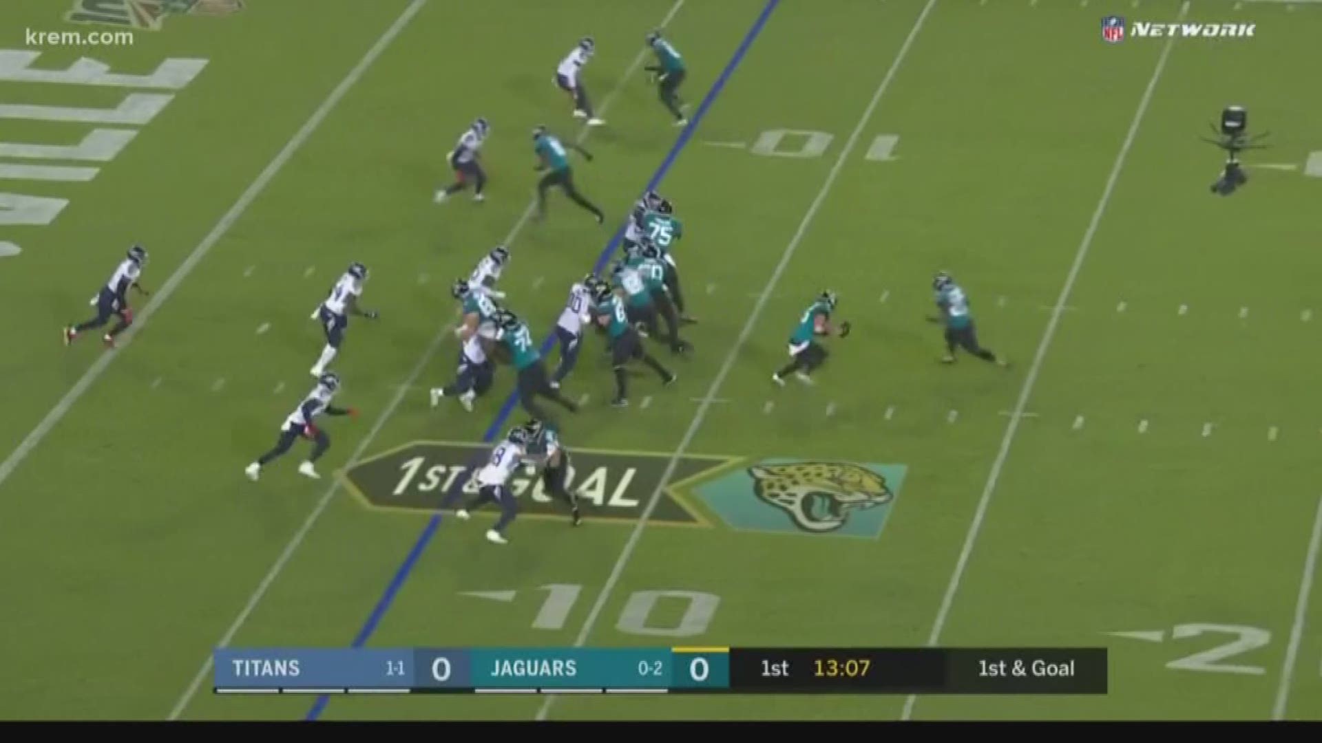The Jacksonville Jaguars defeated the Tennessee Titans 20-7 on Thursday Night Football. KREM's Brenna Greene breaks down how Minshew played.