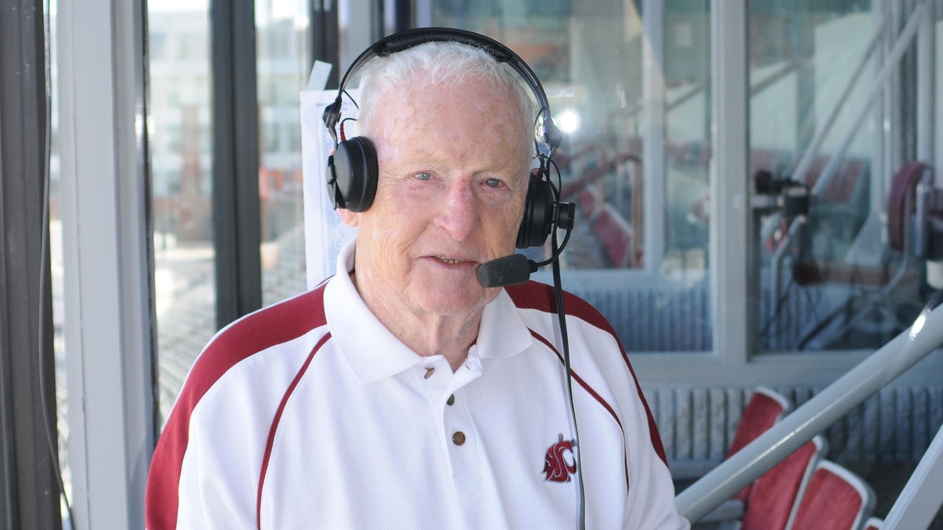 Robertson spent 52 years in the booth for the Cougs.