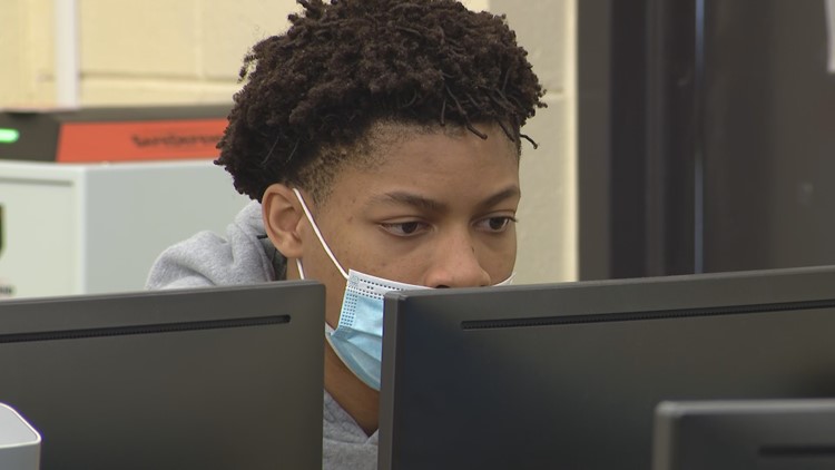 Student wins scholarship then uses savings to help another student go to college