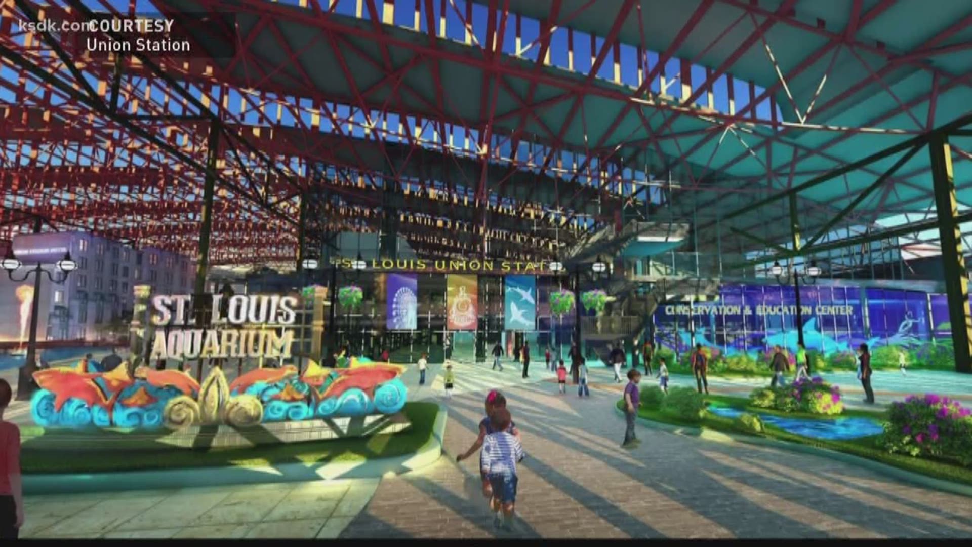 5 On Your Side will be going on tours inside the aquarium from 4-7 a.m. on 'Today in St. Louis.' Tune in for a look at the construction progress.