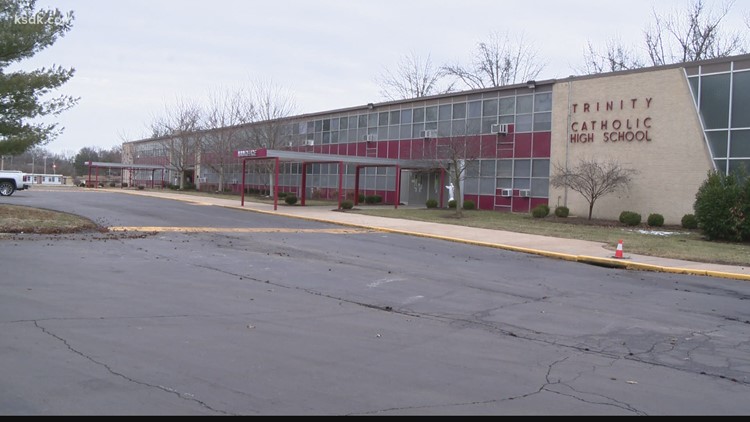 Pair accused of stealing copper pipe from former Trinity Catholic High School