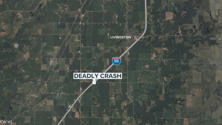 2 killed, 3 injured in I-55 crash in Madison County, Illinois