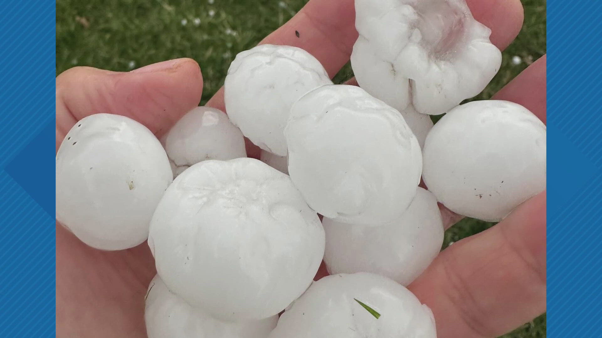 Illinois counties battle unexpected Sunday hailstorm | wqad.com