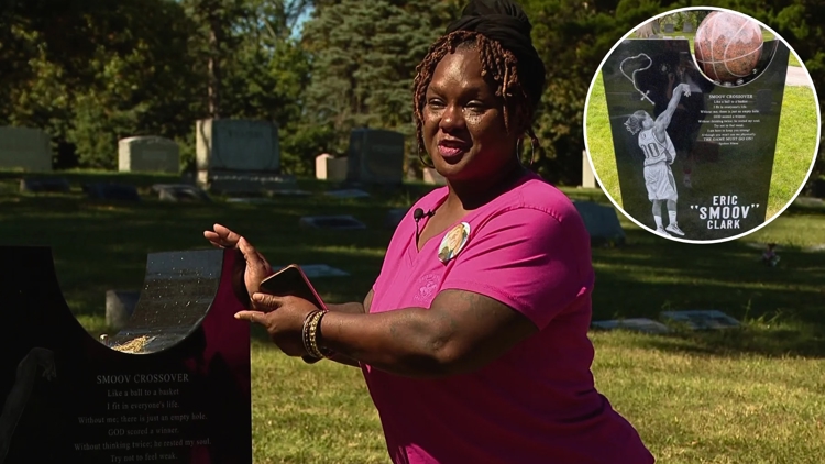 Mother pleads for accountability after son's headstone stolen from Lake Charles Park Cemetery