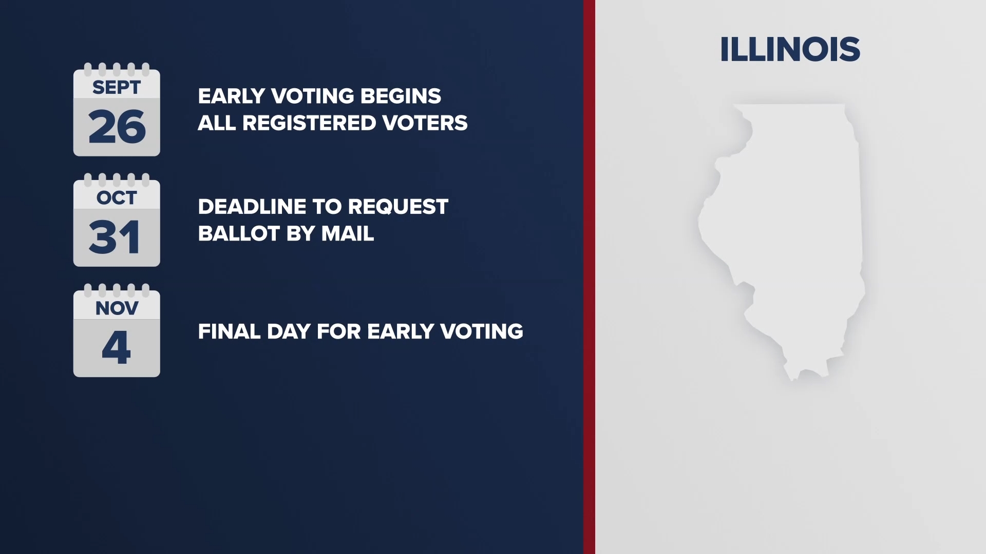 2024 general election How to vote early in Illinois