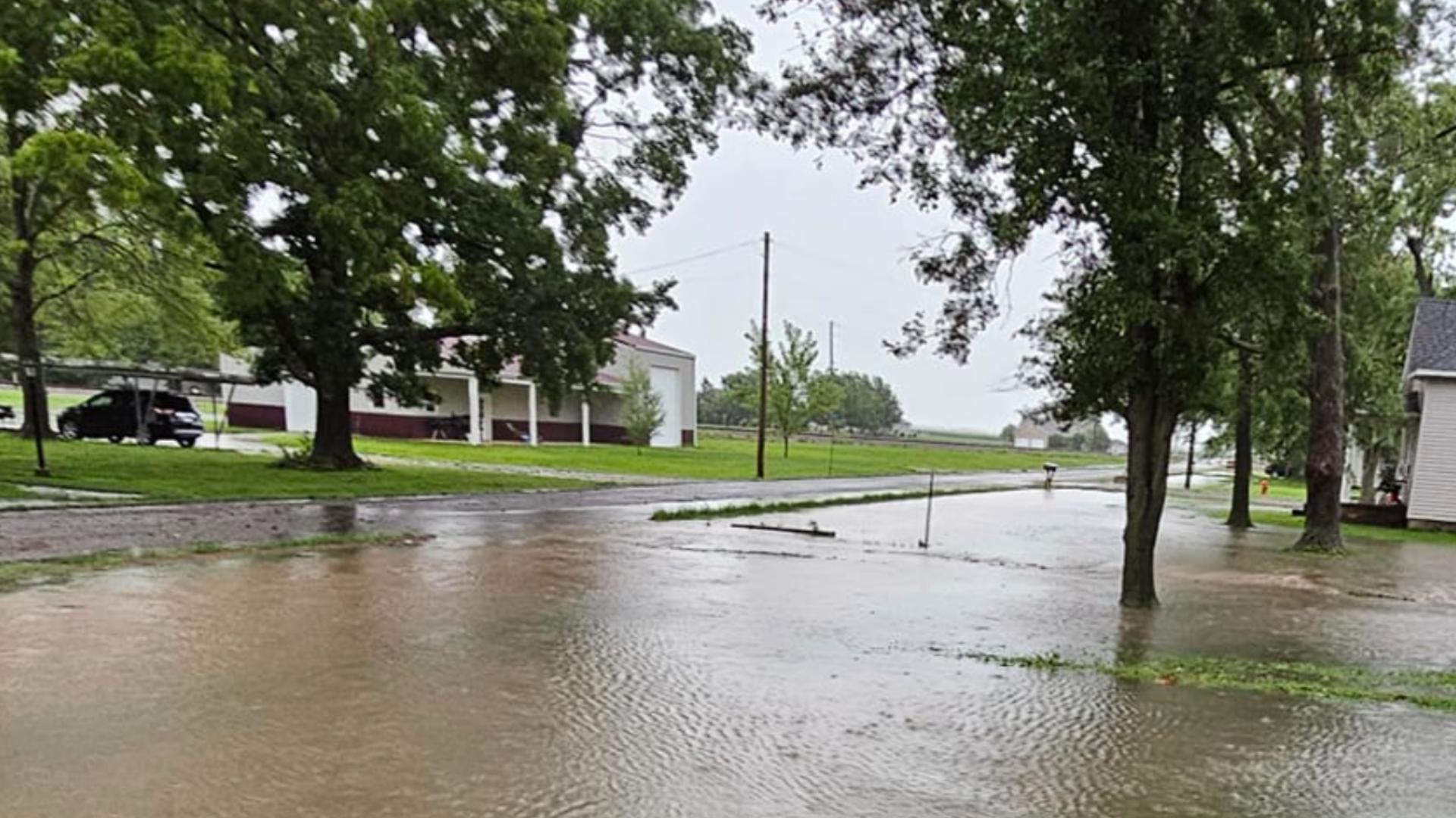 The secondary dam at the Nashville Reservoir failed in July 2022.