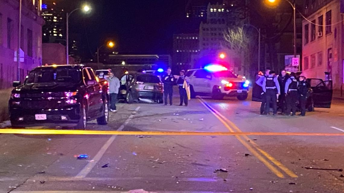 Deadly multicar crash Wednesday in downtown St. Louis