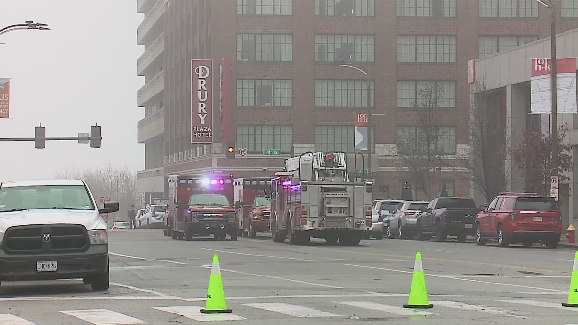 A St. Louis man was charged Friday in connection with a hostage situation at a downtown St. Louis hotel. No one was injured in the hostage situation.