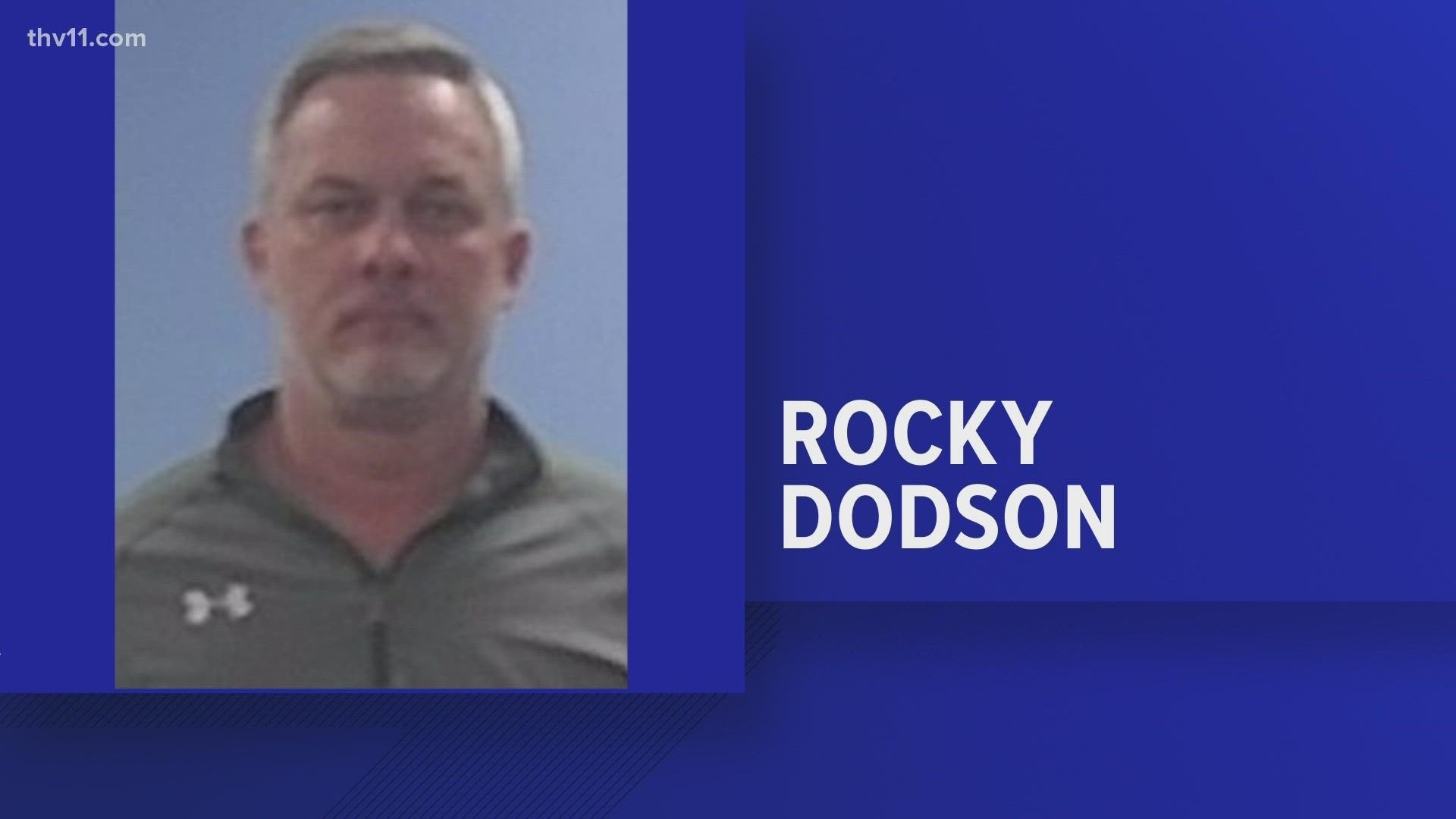 Rocky Dodson has been charged with second degree murder for the death of his wife Amanda Dodson, who suffered a severe throat injury.
