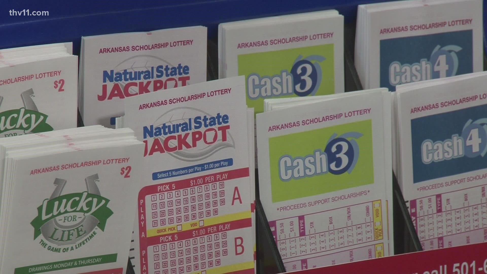 In the first month of 2022, Arkansas lottery players have hit it big winning as much as $1 million in cash prizes.