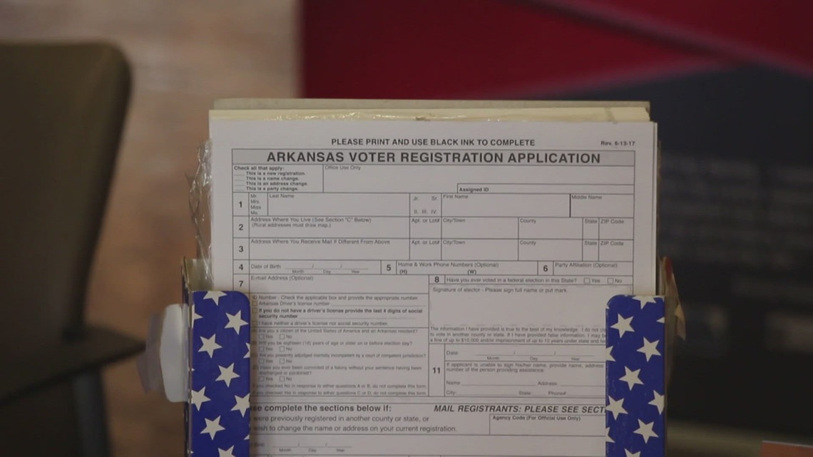 Can you use online signatures to register to vote in Arkansas? - Vimarsana News