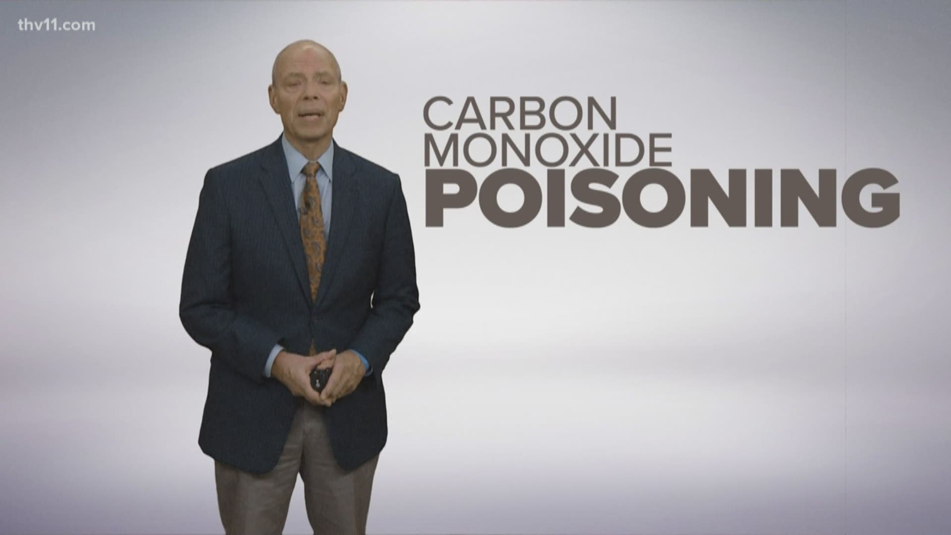 A deadly gas that you can't see, or smell: carbon monoxide.