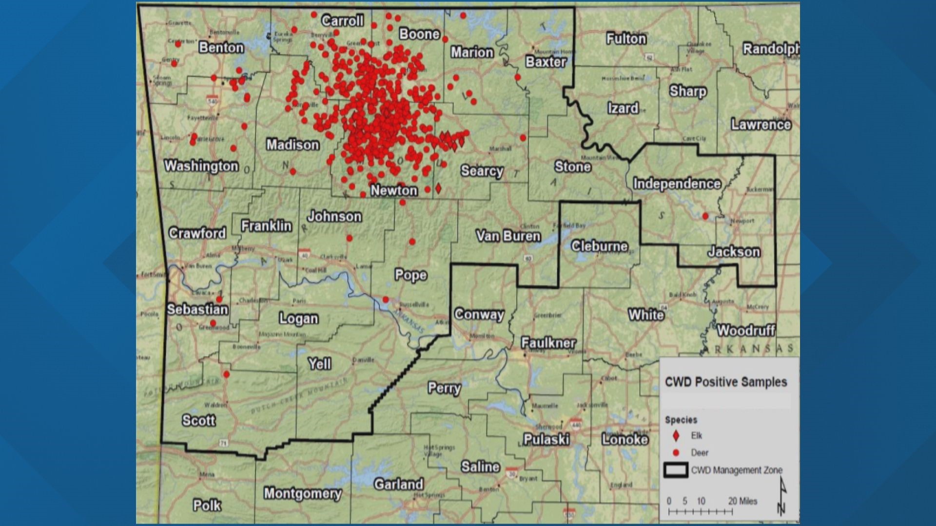 Arkansas modern gun deer season starts Saturday