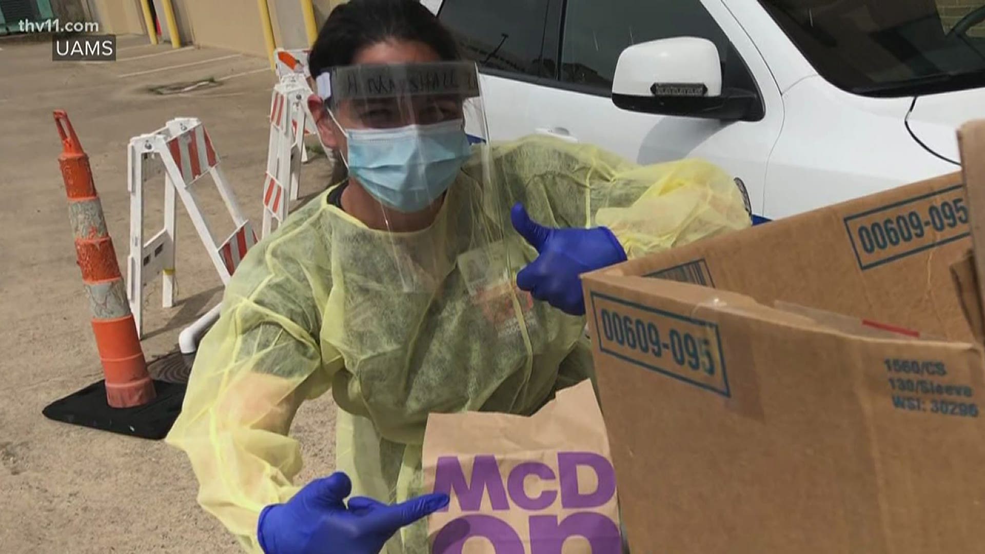 Every day, thousands of people across Arkansas are on the frontlines of the COVID-19 pandemic — treating patients and keeping hospitals running.