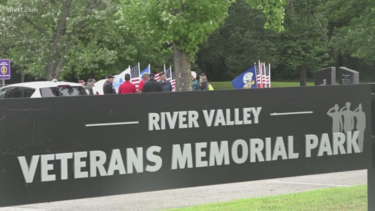 Arkansas veterans honored as motorcyclists travel cross country