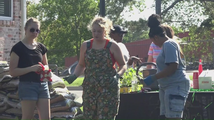 Hot Springs student starts community garden for underprivileged families