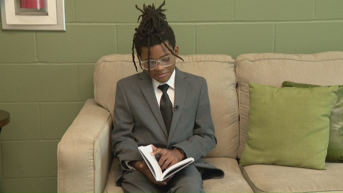 Seventh grader Landon Anderson proves age is no barrier to success, debuting his novel "The Williams" while leading at school and dreaming big.