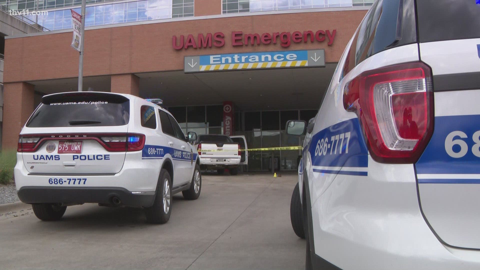 Arkansas State Police are investigating a deadly shooting that happened Monday right outside the emergency room at UAMS.