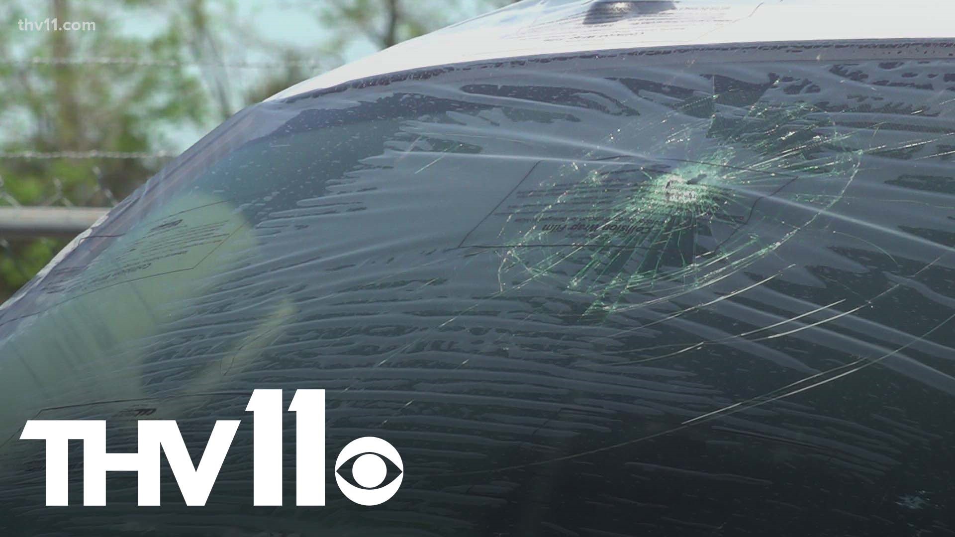 Many Arkansans are still dealing with the aftermath of this week's storm. Hail damage caused problems for many and auto shops are seeing a rush as a result.
