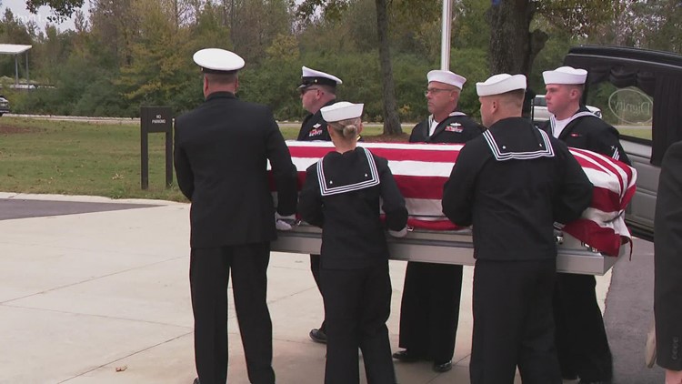 Arkansas veteran laid to rest 80 years after Pearl Harbor attack