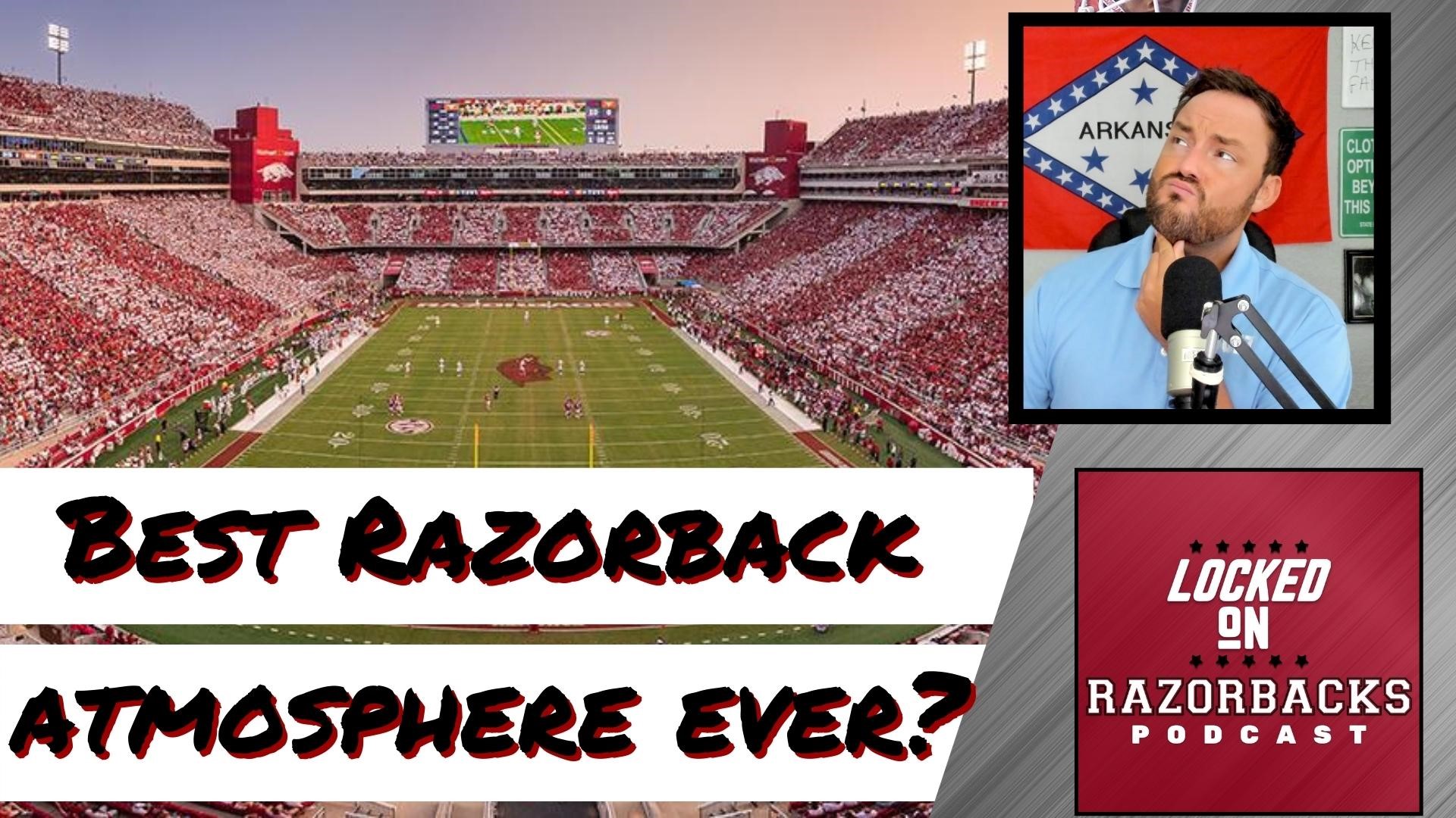 John Nabors discusses the possibility of this weekend's game against the Crimson Tide being the biggest & best Razorback crowd ever in history.