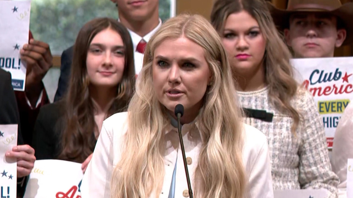 Gov. Sarah Huckabee Sanders wants every Arkansas high school to start Turning Point USA chapter