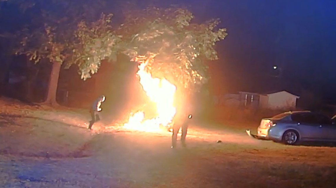 Man catches fire after tased by Arkansas State Trooper - Vimarsana News