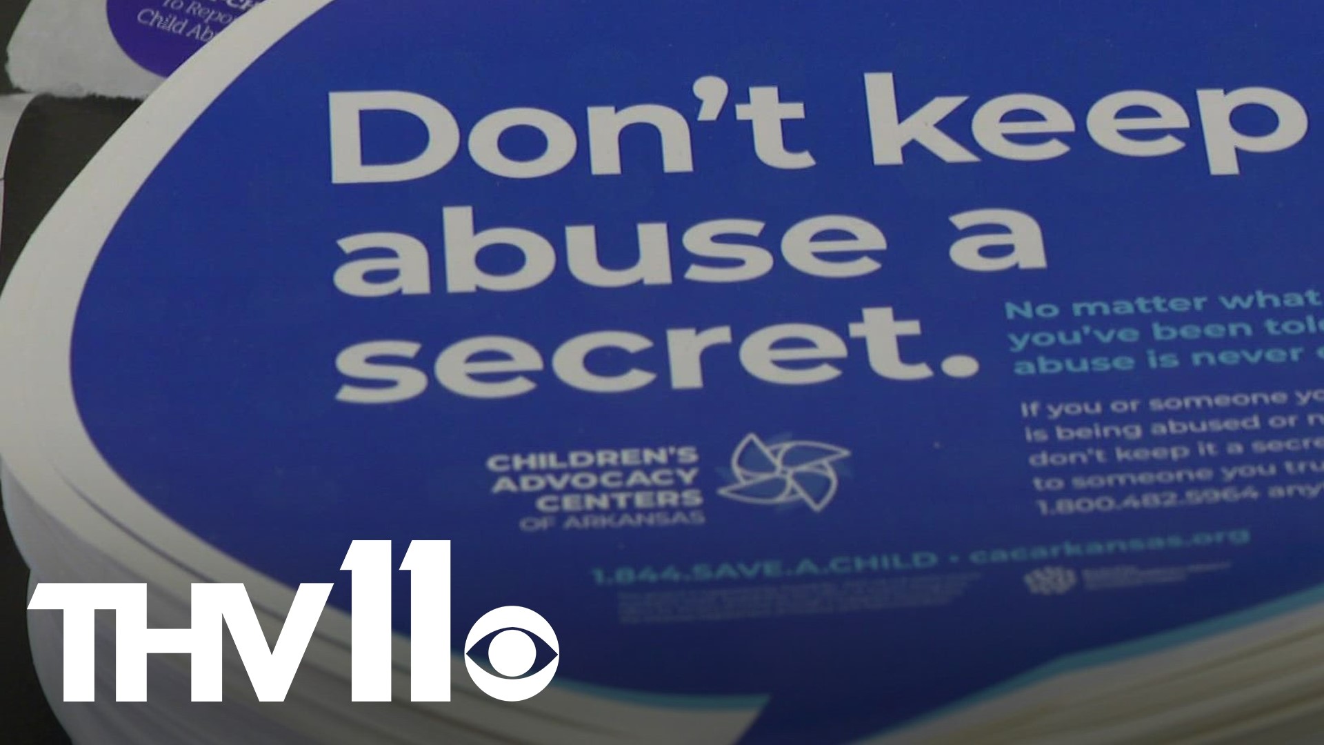 April 11th in Arkansas is officially Children's Advocacy Center Day across the state and it honors the programs that help children that are victims of abuse.